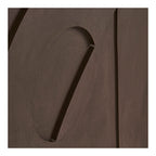 Isabella Relief Väggdekor – Brun 02