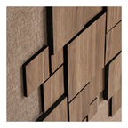 Gala Relief Väggdekor – Brun