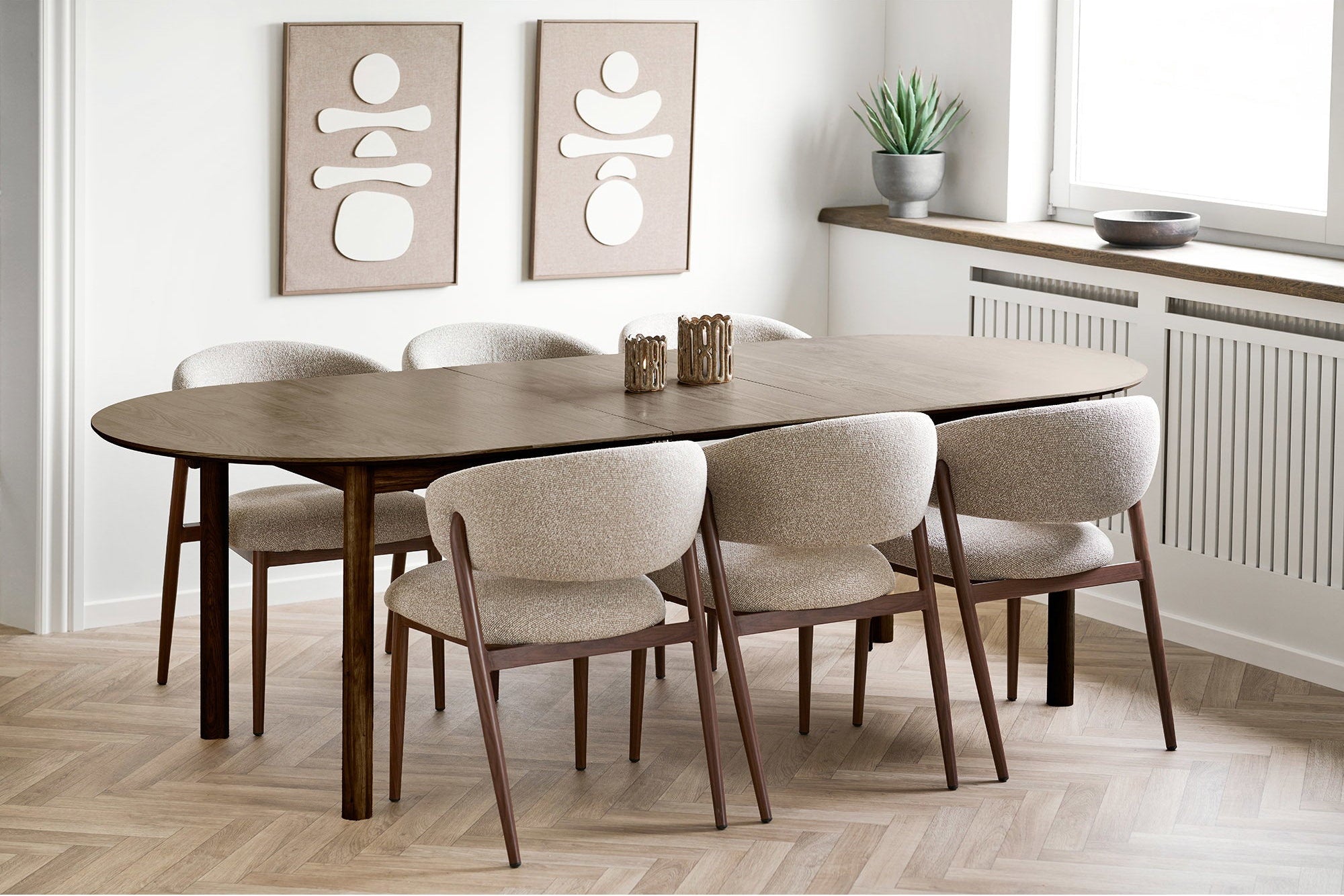Diva Relief Väggdekor – Brun / Beige 01
