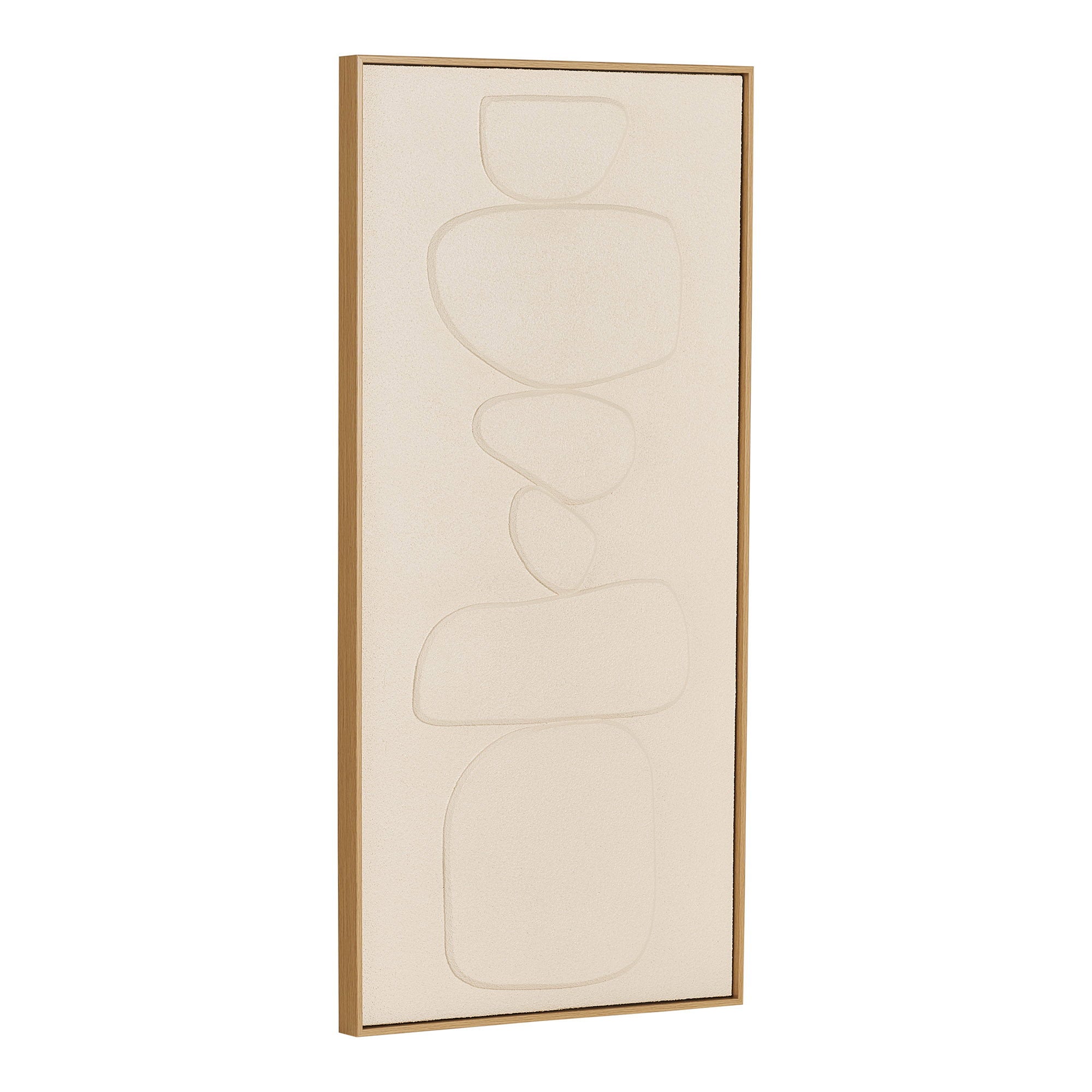 Victoria Relief Väggdekor – Beige 01