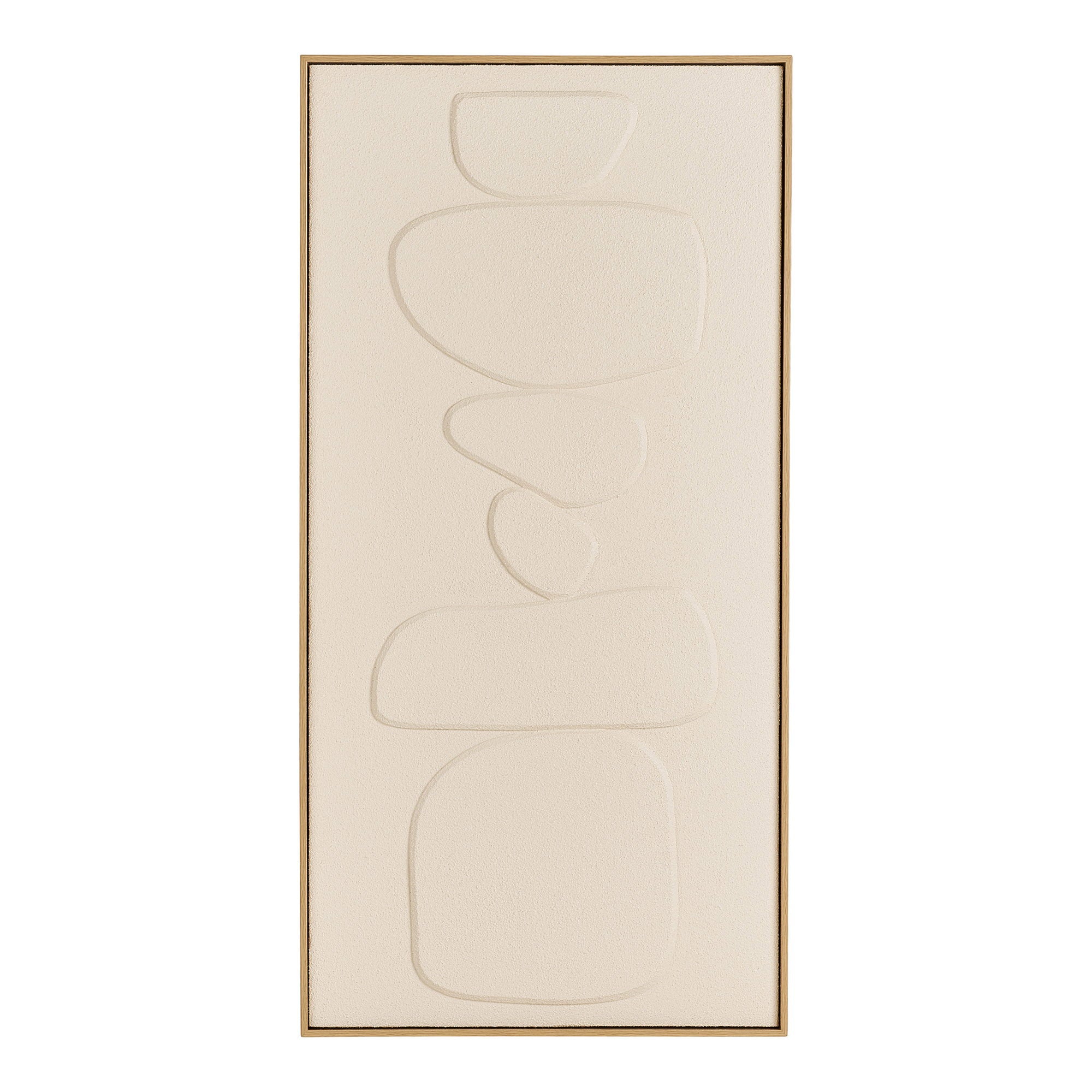 Victoria Relief Väggdekor – Beige 01