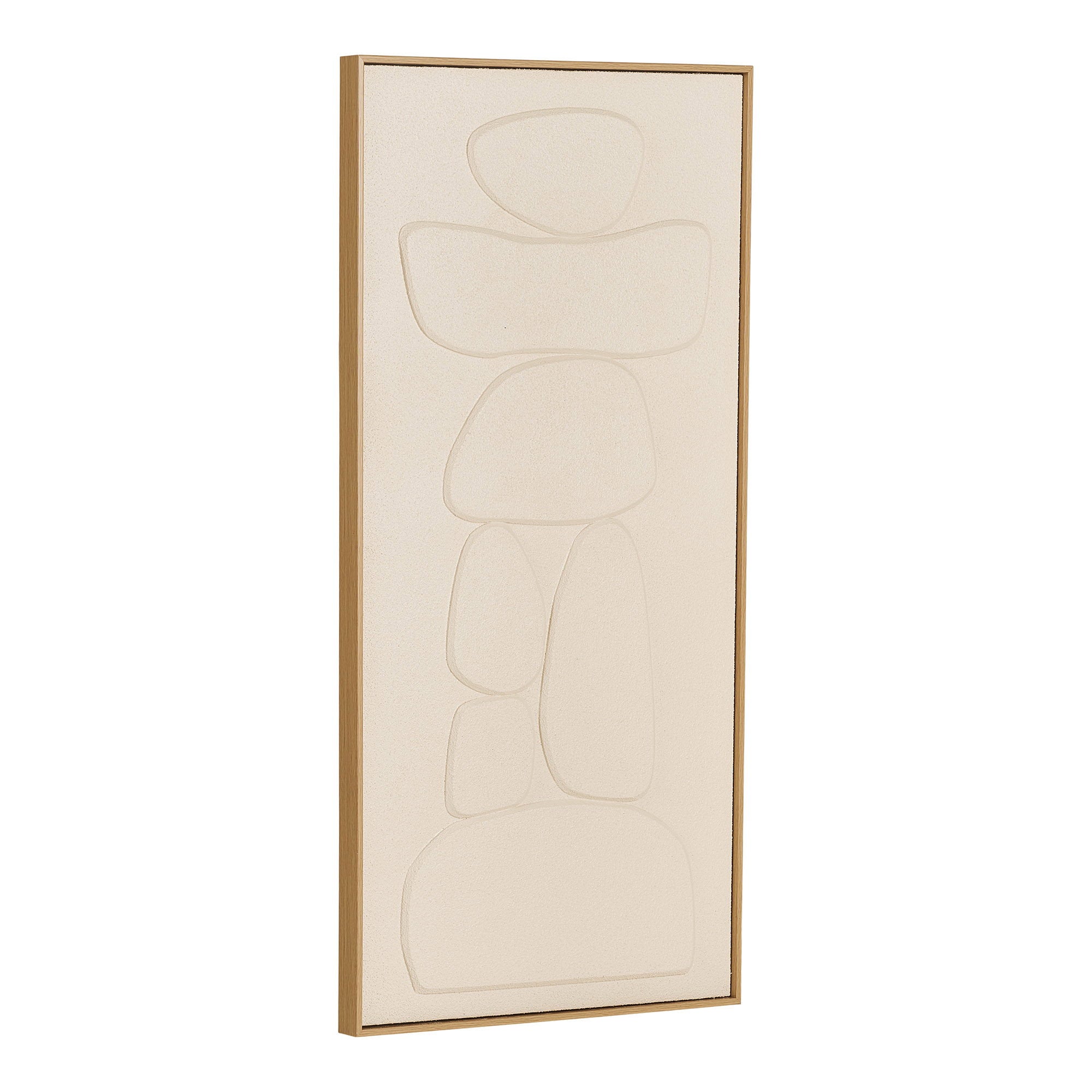 Victoria Relief Väggdekor – Beige 02
