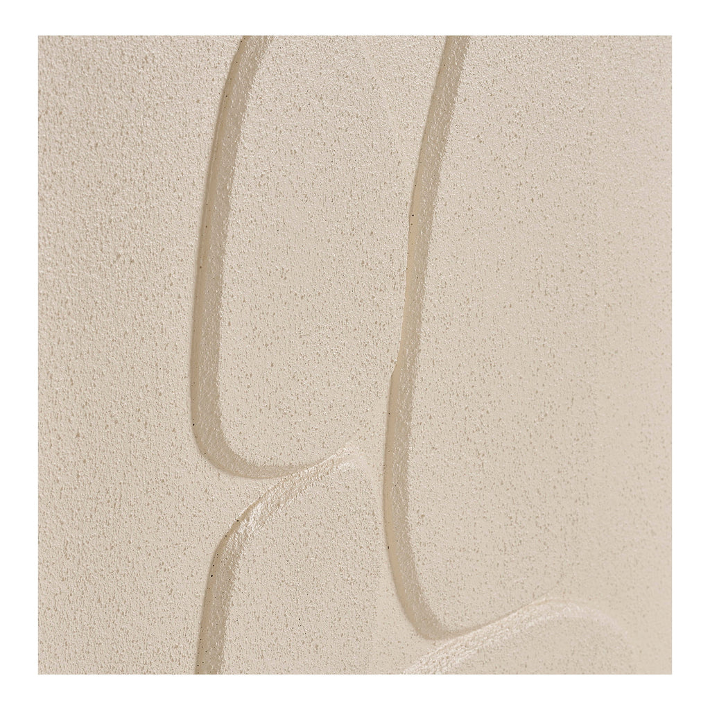 Victoria Relief Väggdekor – Beige 02