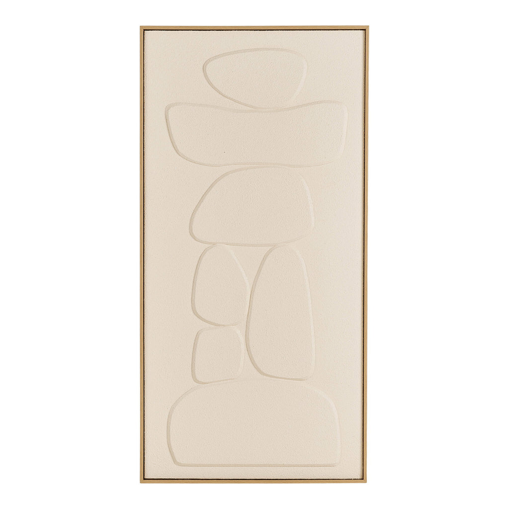 Victoria Relief Väggdekor – Beige 02