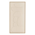 Victoria Relief Väggdekor – Beige 02
