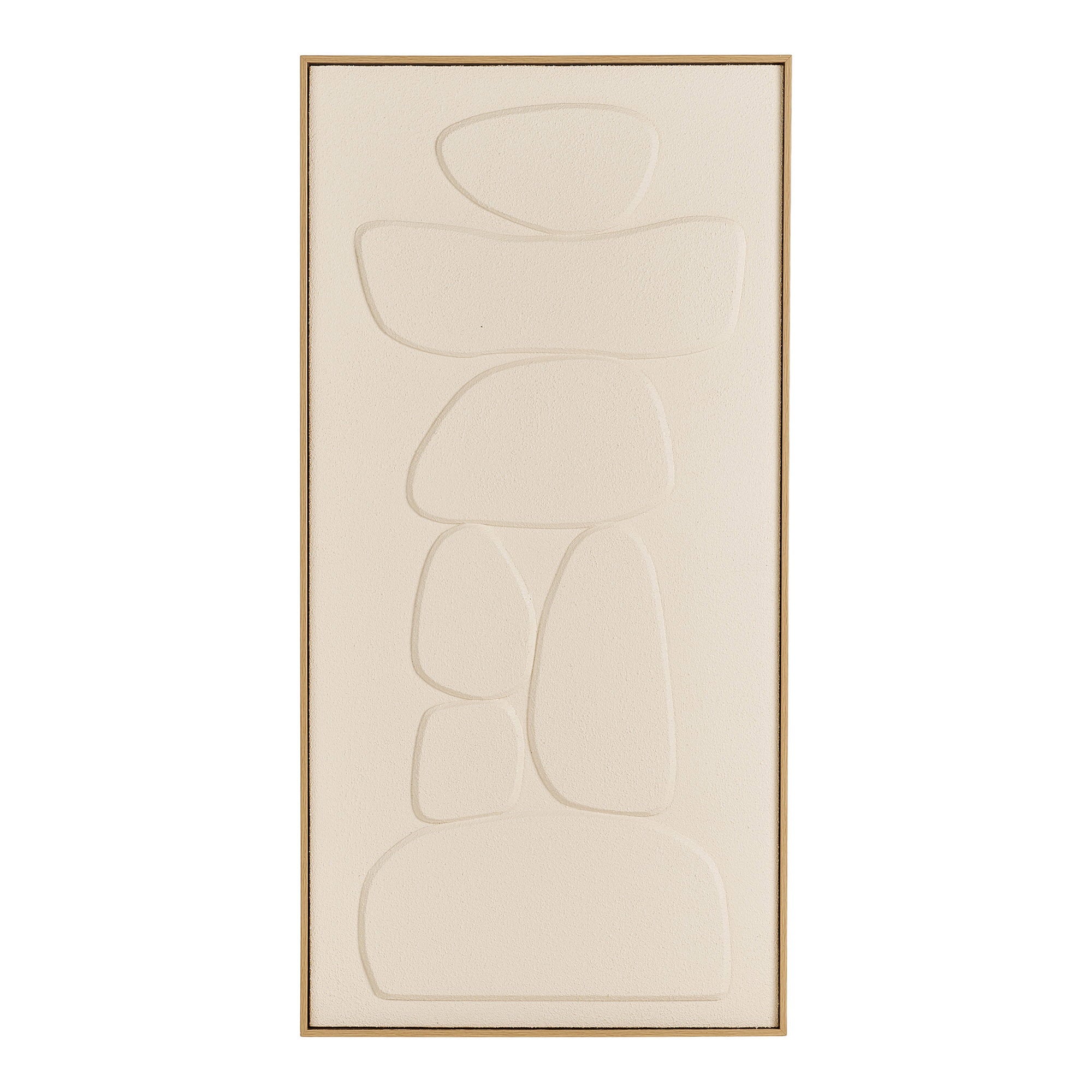 Victoria Relief Väggdekor – Beige 02