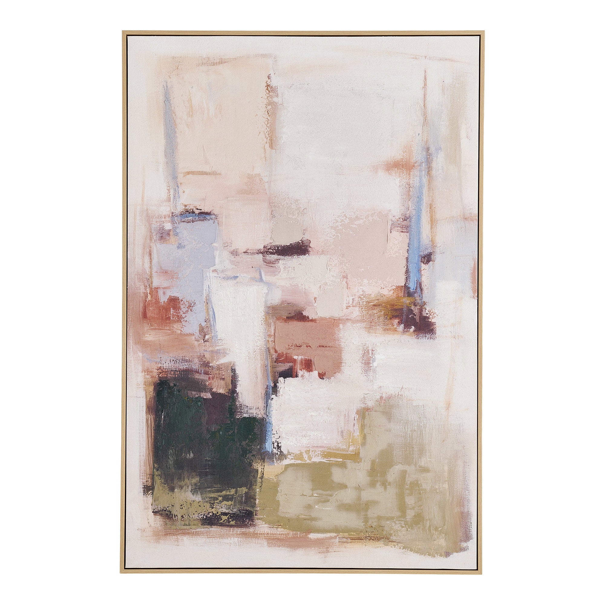 Inez Canvas Tavla med Handmålade Detaljer – 150x100 cm