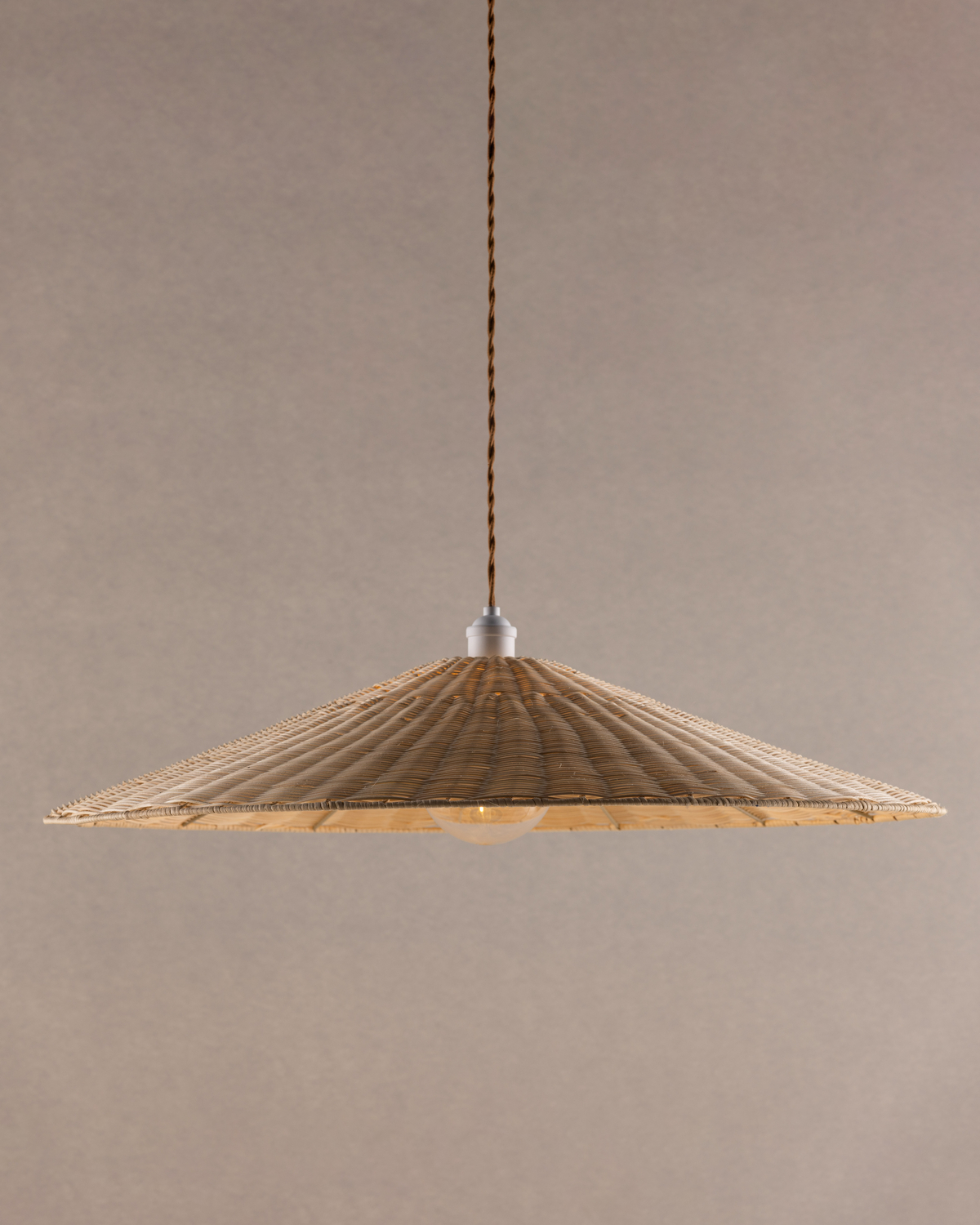 Herrestad ⌀80 Taklampa Natur