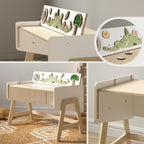 Spielzeugregal / Tisch LILU – BusyKids