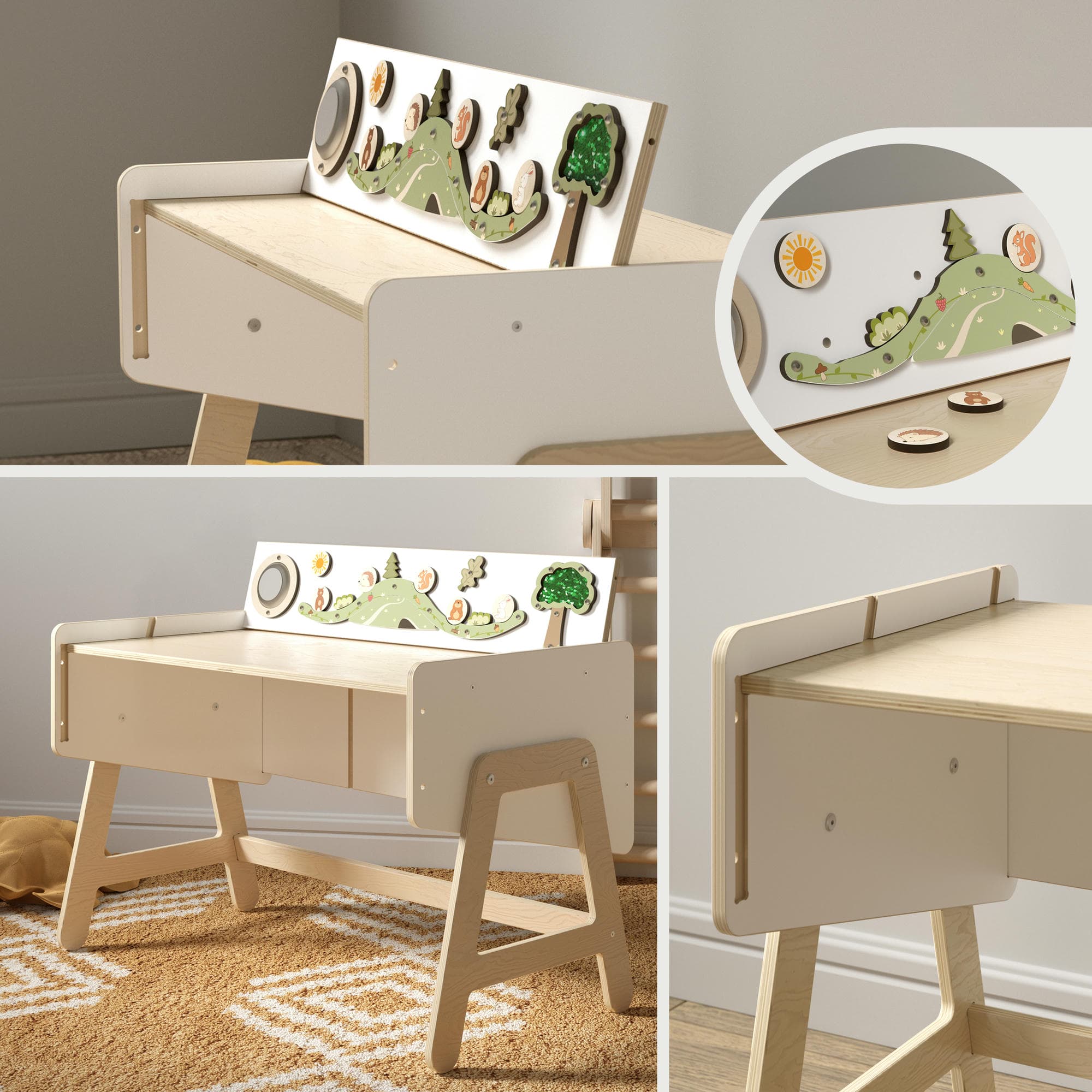 Spielzeugregal / Tisch LILU – BusyKids