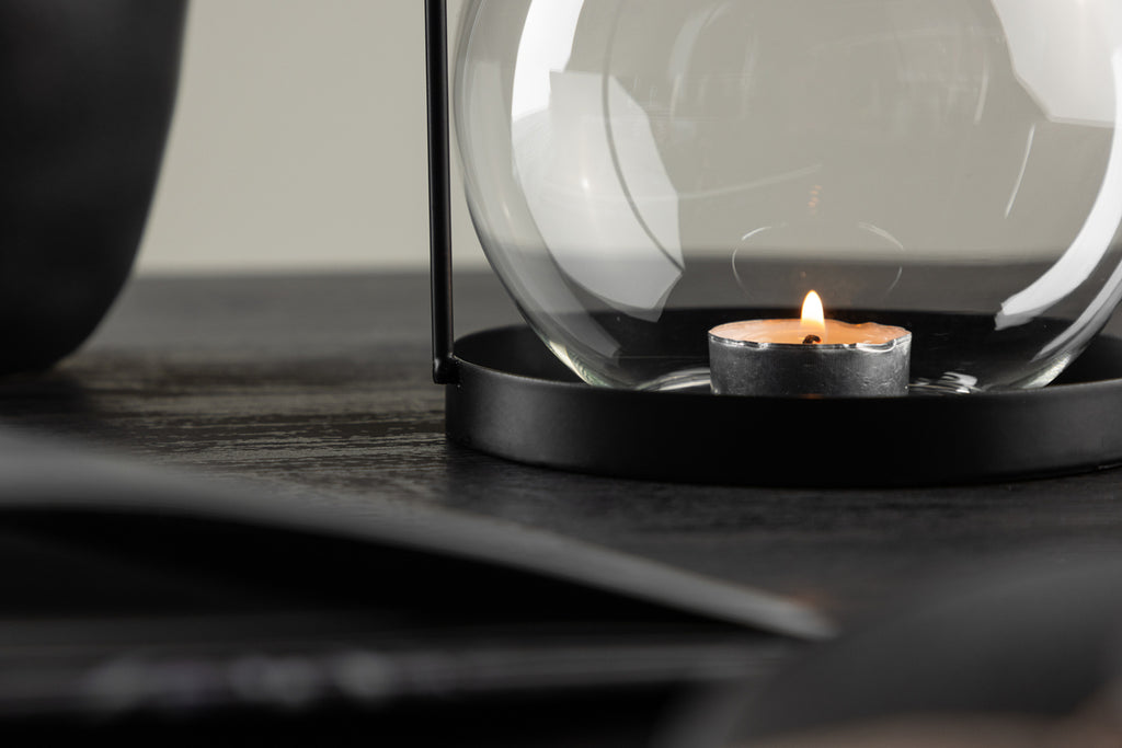 Flora Lyktor ⌀22 Svart