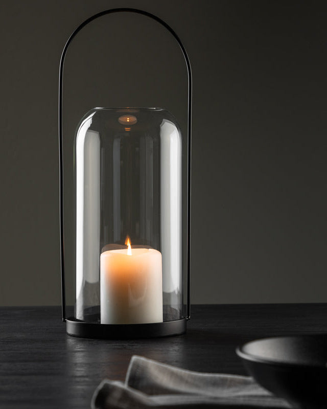 Flora Lyktor ⌀13 Svart