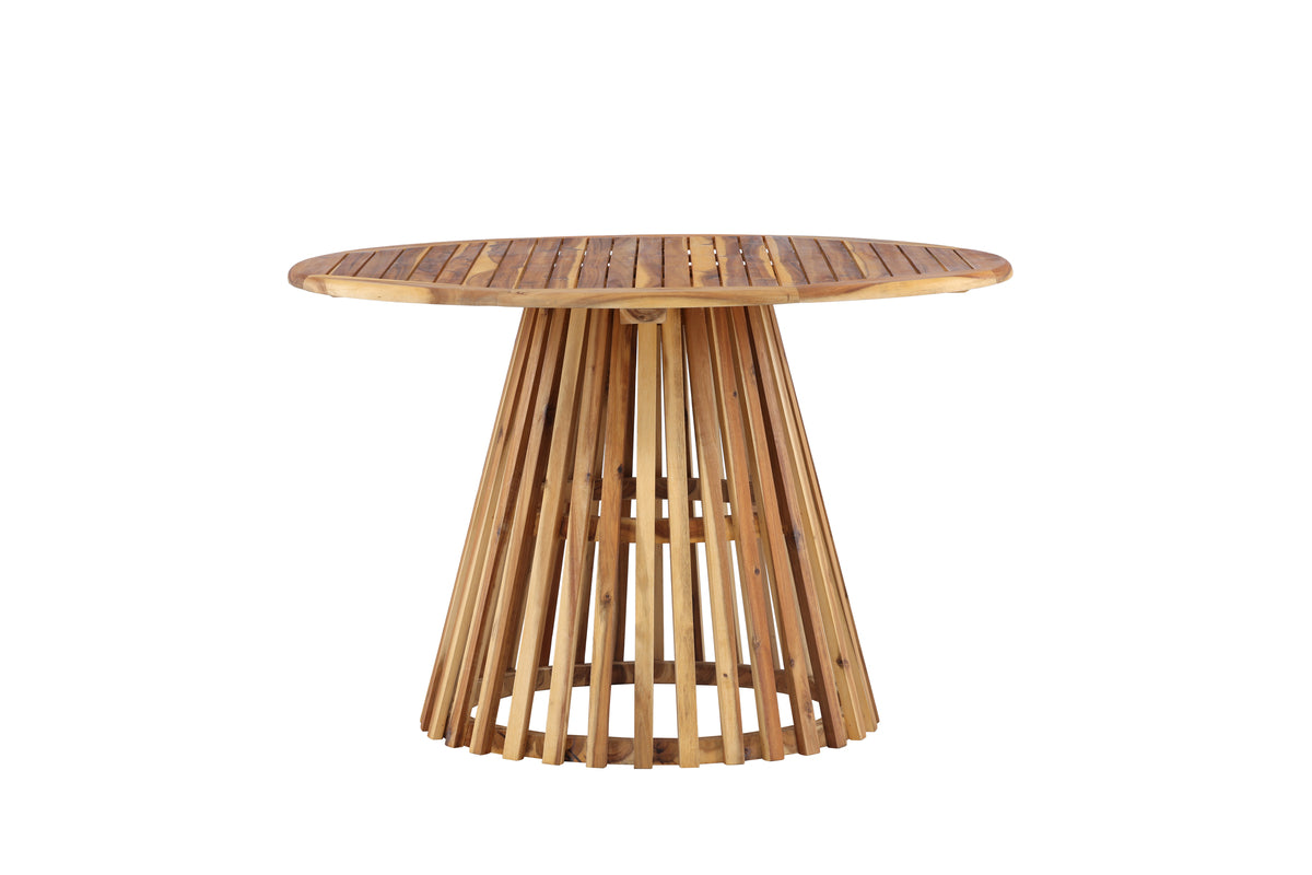 Lumpur Matbord ⌀120 Natur Akacia