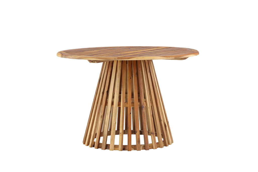Lumpur Matbord ⌀120 Natur Akacia