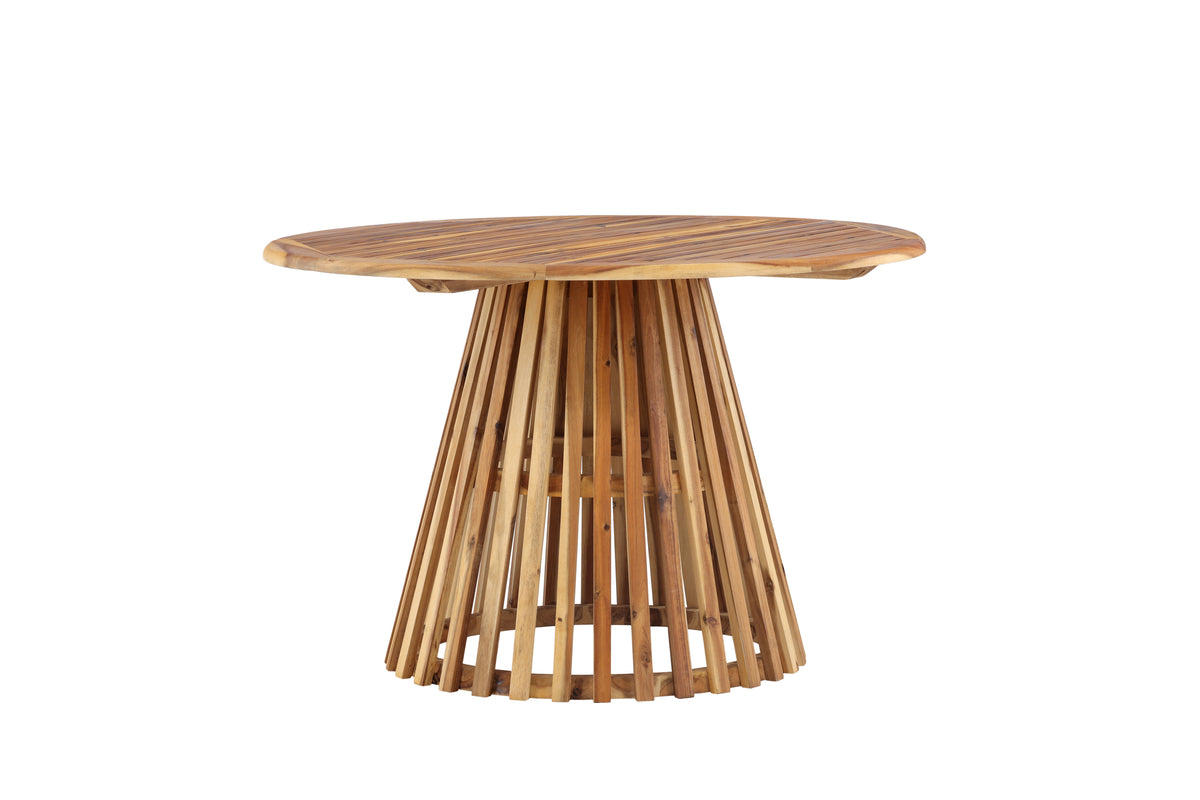 Lumpur Matbord ⌀120 Natur Akacia