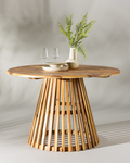 Lumpur Matbord ⌀120 Natur Akacia