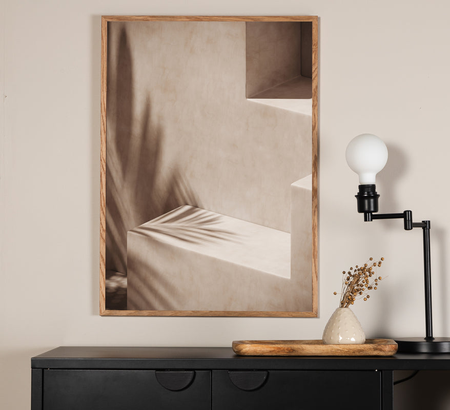 Sun stripes Posters Beige