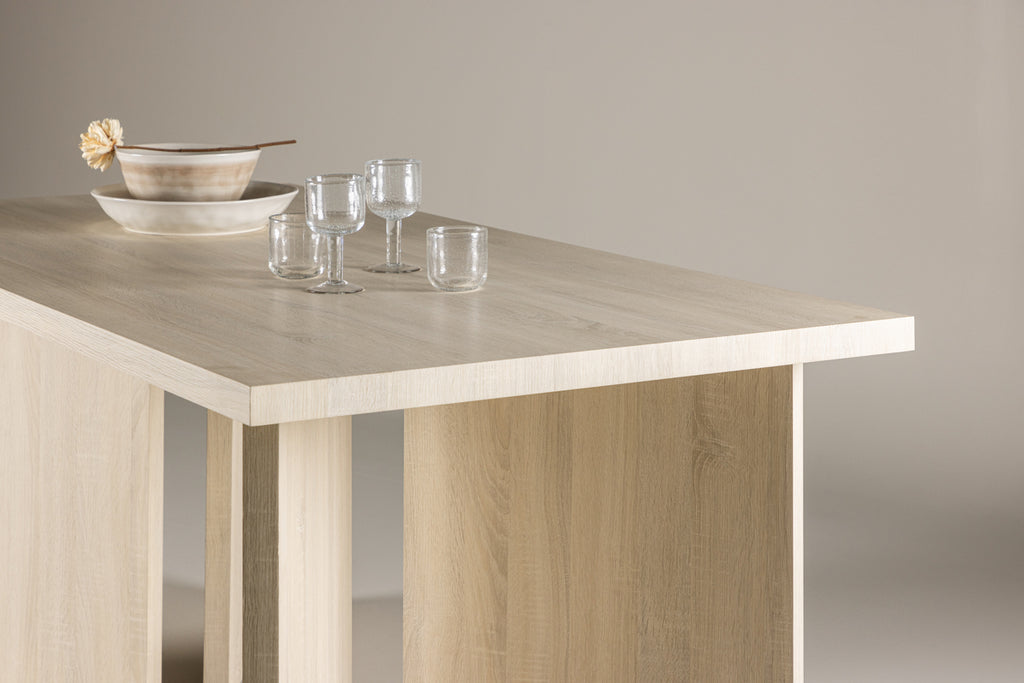 Bassholmen Matbord 180x90 Vitputsad