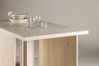 Bassholmen Matbord 180x90 Vitputsad