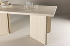 Bassholmen Matbord 180x90 Vitputsad