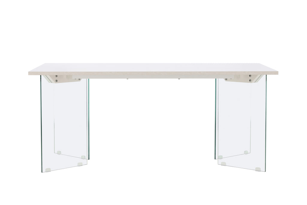 Ester Rektangulära Matbord 180 x 90 Ljusgrå