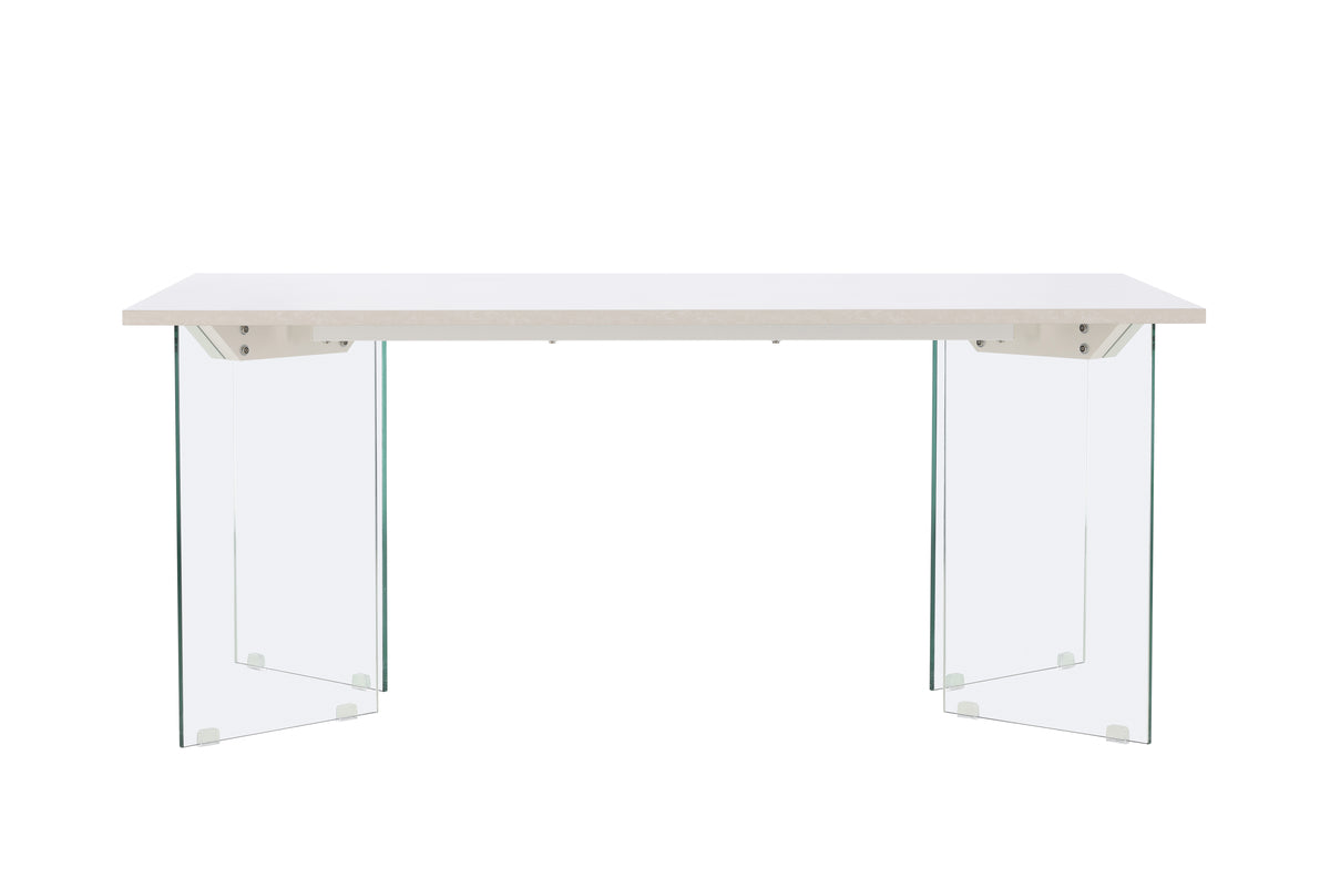 Ester Rektangulära Matbord 180 x 90 Ljusgrå