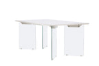 Ester Rektangulära Matbord 180 x 90 Ljusgrå