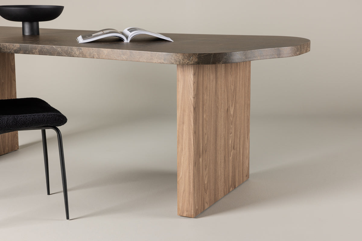 Eleonora Ovala Matbord 230 x 100 Brun