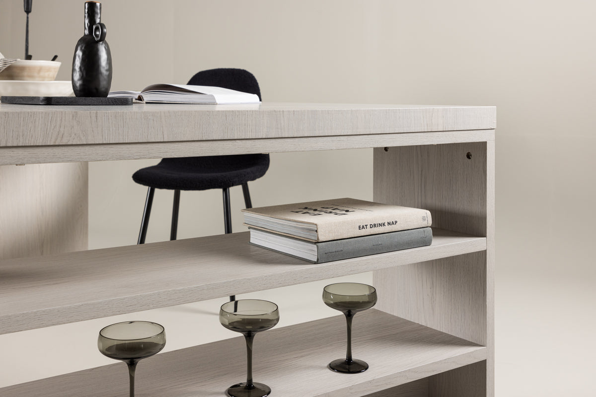 Mika Matbord 230x110 Vitputsad