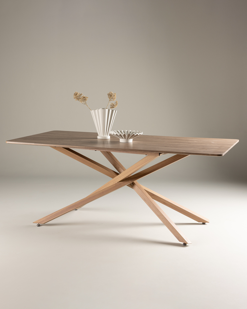 Piazza Rektangulära Matbord 180 x 90 Mocka