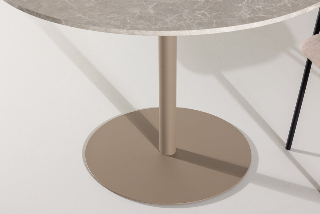 Lycke Matbord ⌀110 Beige