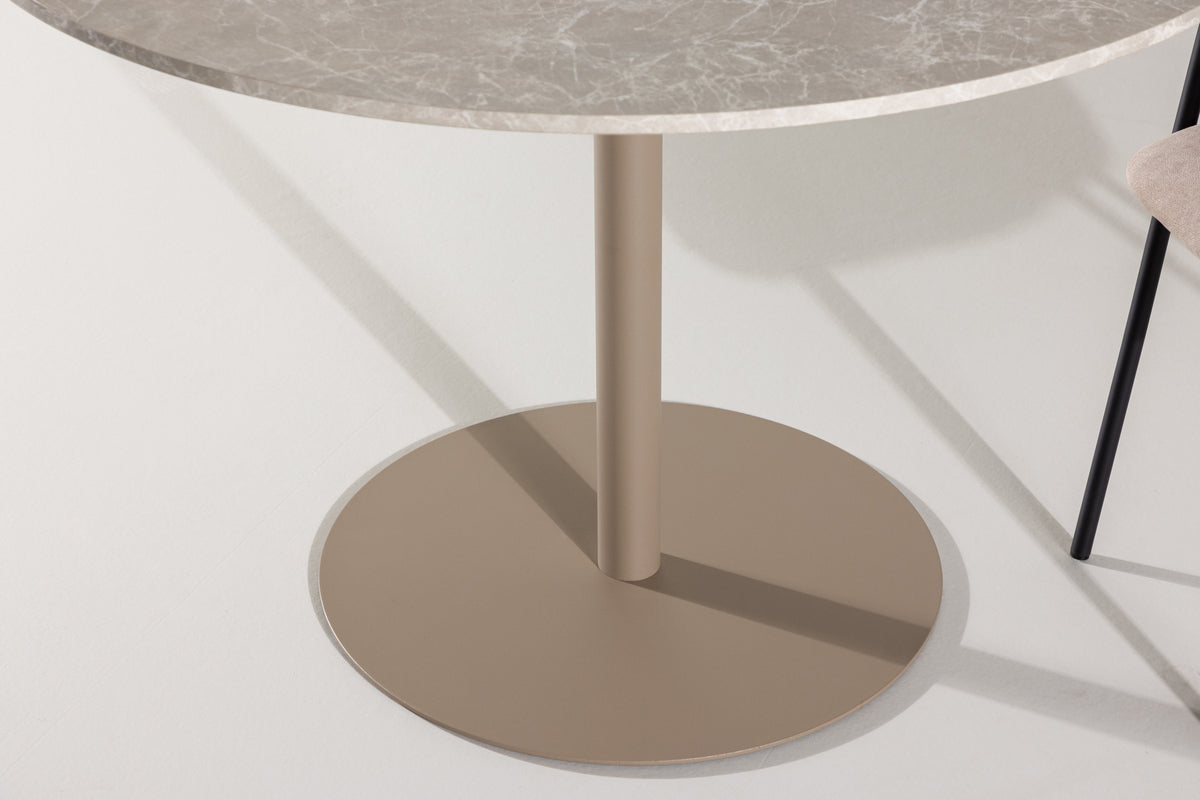 Lycke Matbord ⌀110 Beige