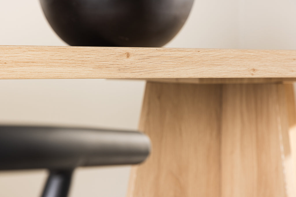 Bootcut Ovala Matbord 230 x 115 Natur