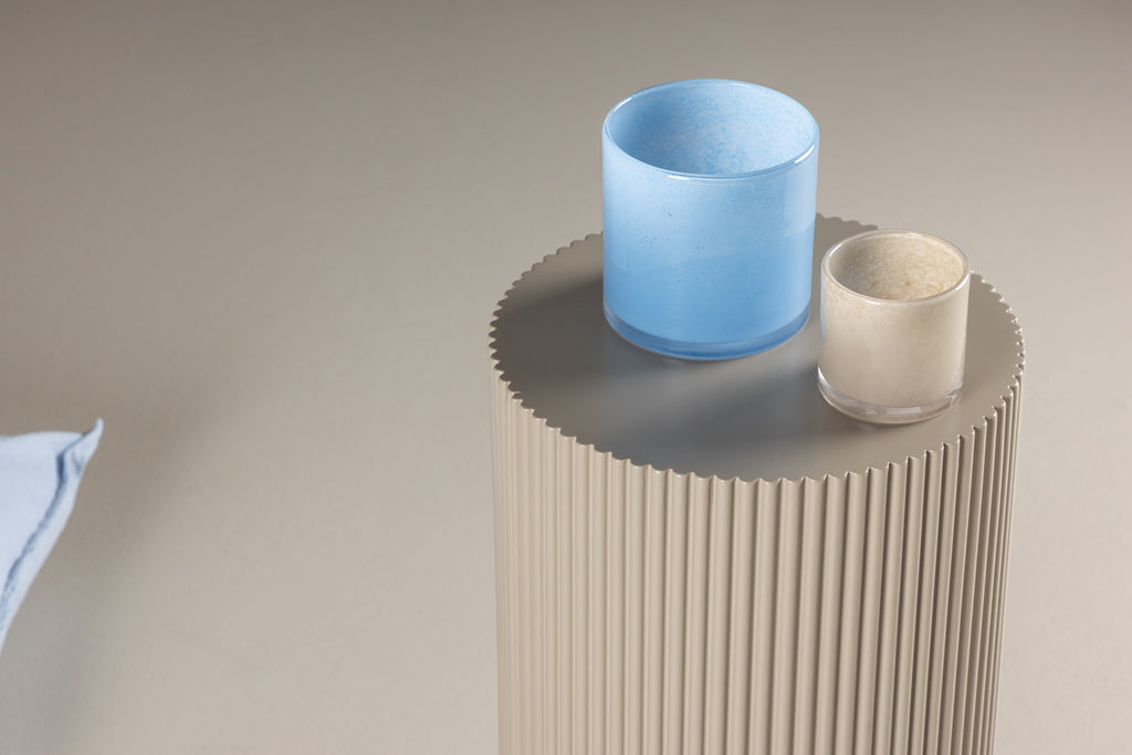 Lenox Sidobord ⌀31 Beige