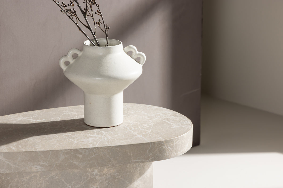 Båstad Sidobord 50 x 30 Ljusgrå