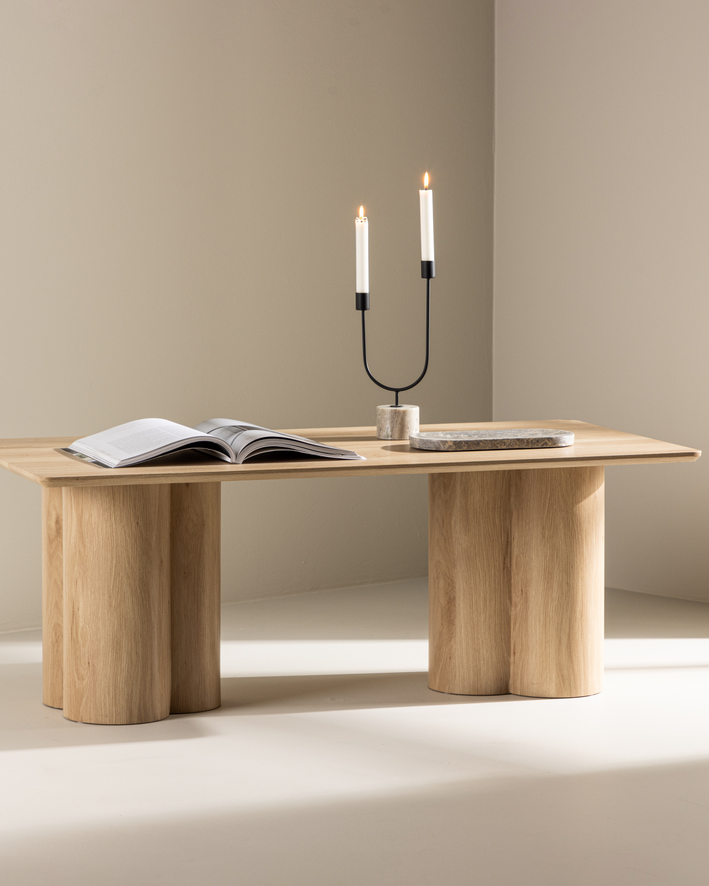 Olivia Soffbord 120 x 60 Natur