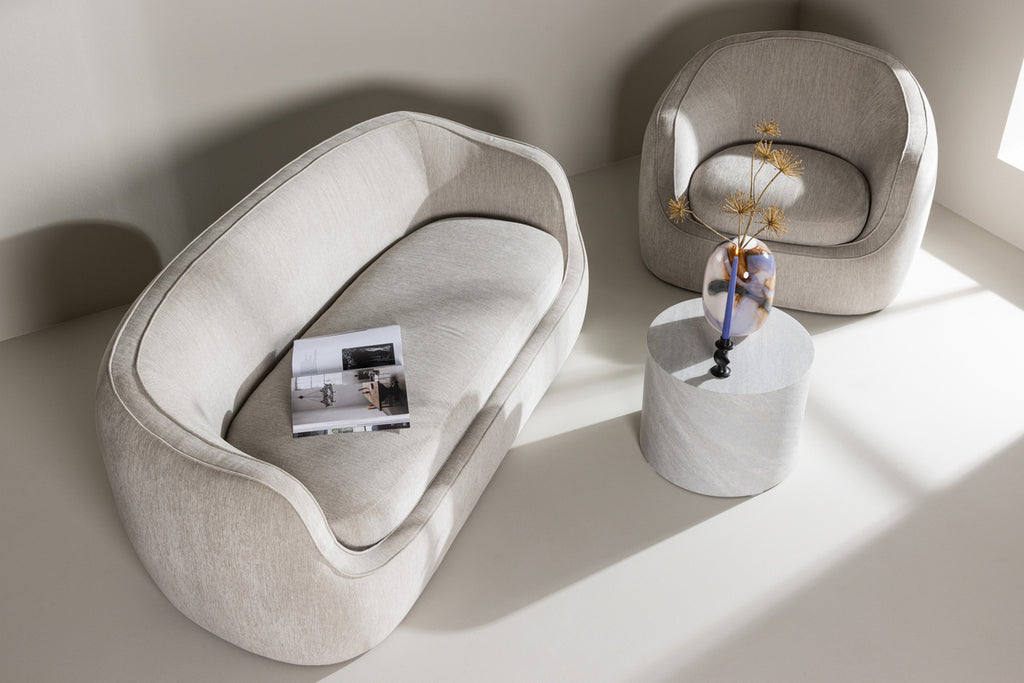 Elio 3-sits soffa Ljusgrå