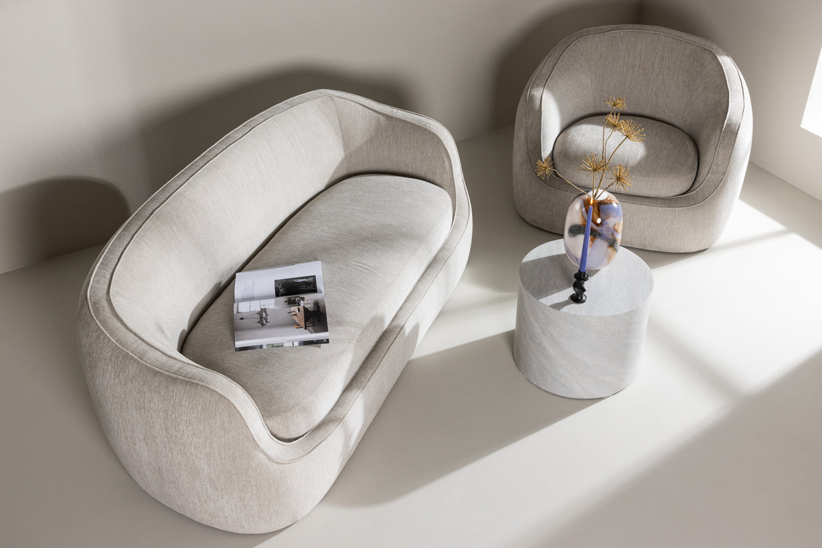 Elio 3-sits soffa Ljusgrå