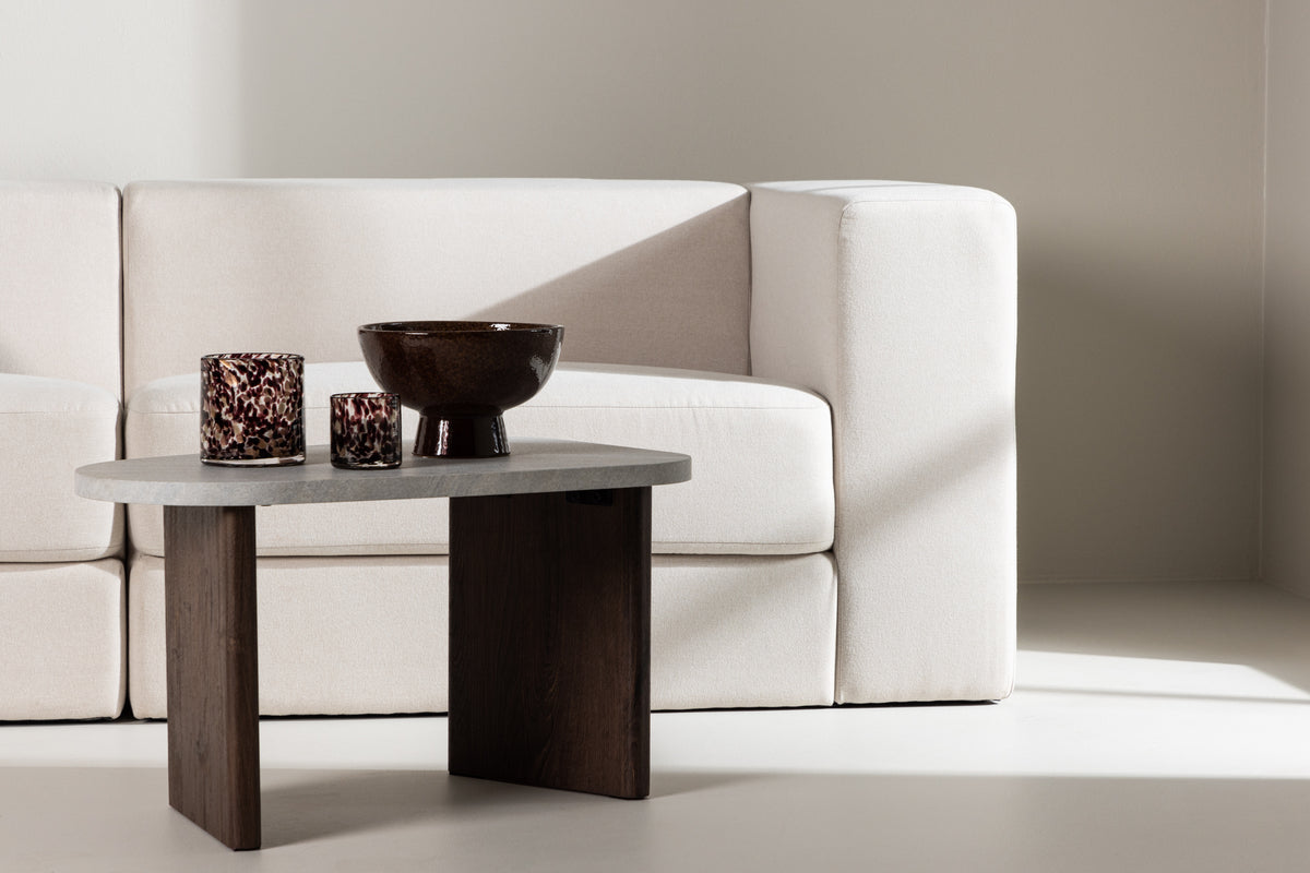 Lumi 3-sits soffa Vit