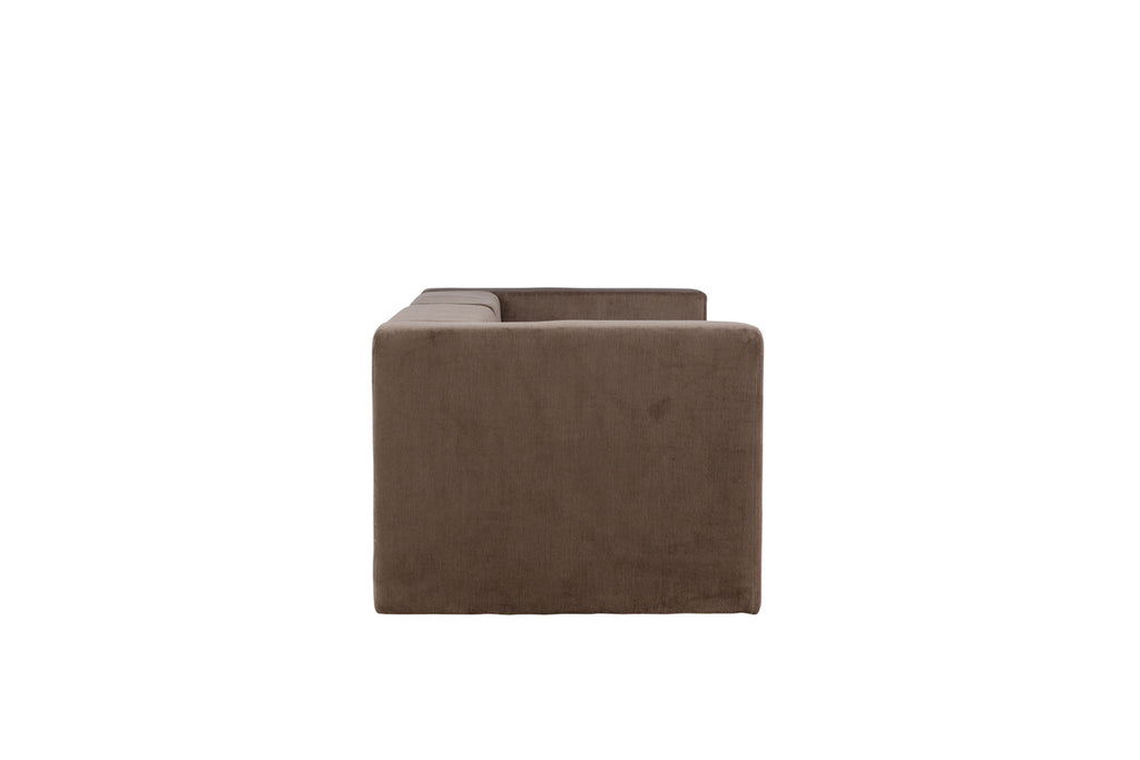 Lumi 3-sits soffa Brun