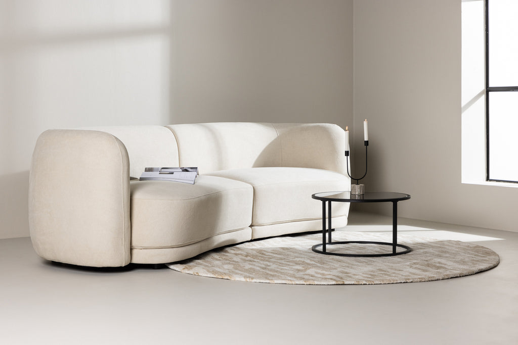 Cielo 3-sits soffa Vit