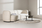Cielo 3-sits soffa Vit