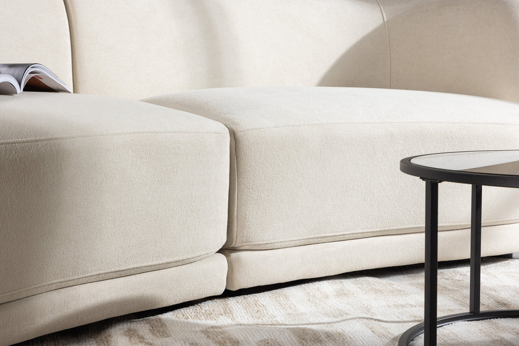 Cielo 3-sits soffa Vit