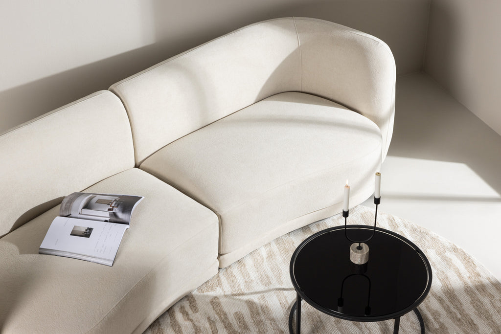 Cielo 3-sits soffa Vit