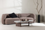 Cielo 3-sits soffa Brun