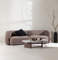Cielo 3-sits soffa Brun