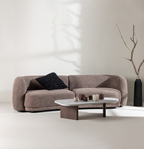 Cielo 3-sits soffa Brun