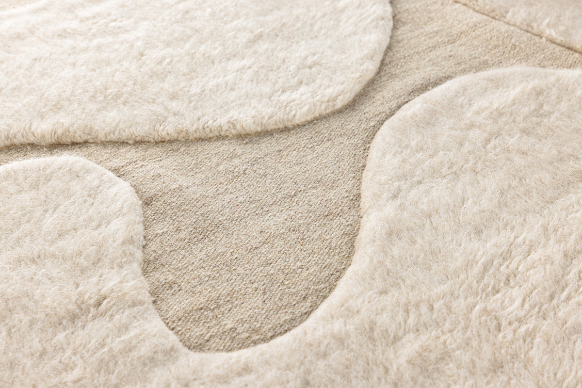 Boone Rektangulära Mattor 230 x 160 Beige