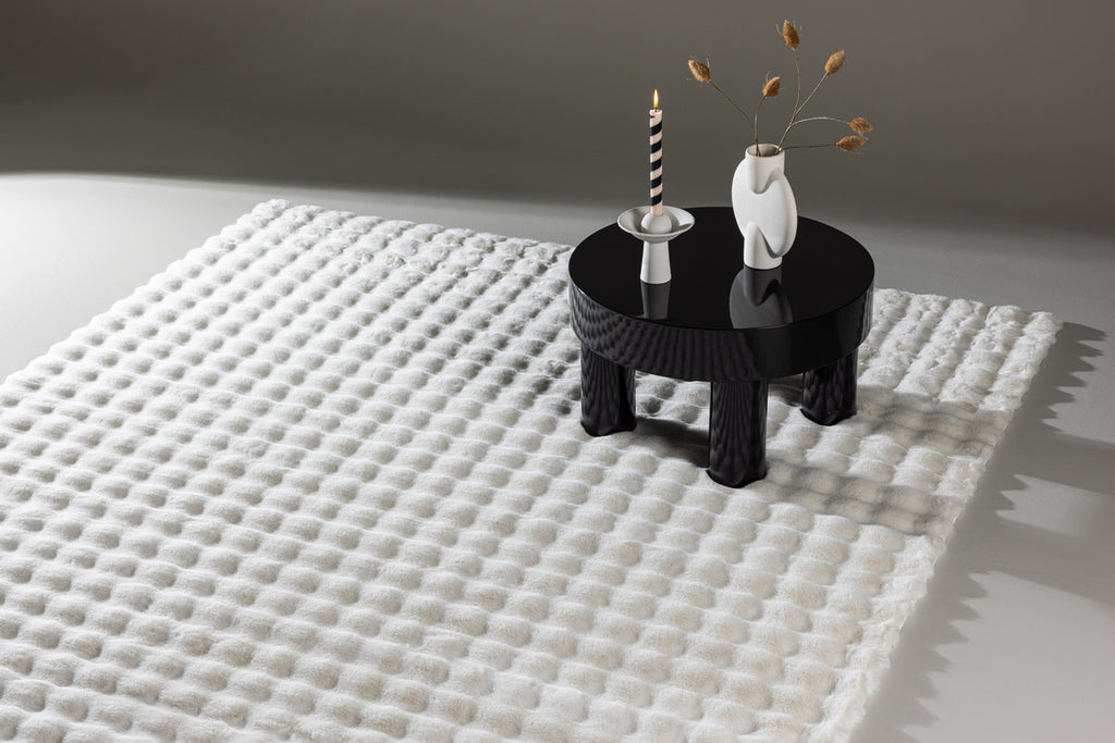 Novis Rektangulära Mattor 290 × 200 Vit