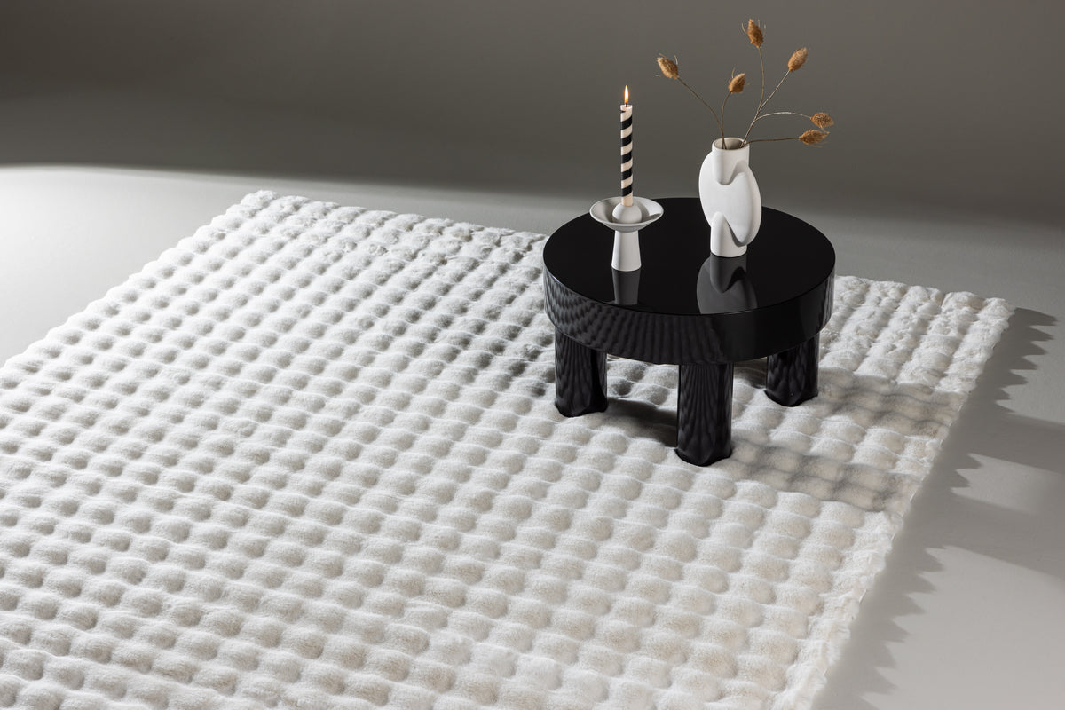 Novis Rektangulära Mattor 290 × 200 Vit